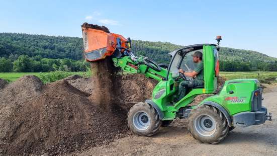 Schaufelseparator - Terra-Star® Ecoline - TSE.103 - Sieben am Radlader