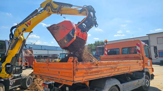 Schaufelseparator - Terra-Star® Ecoline - TSE.103 - Sieben auf Pritsche