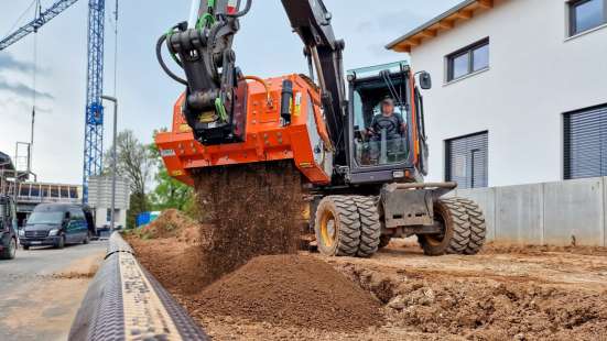 Schaufelseparator - Terra-Star® Greenline - TSG.123 - Sieben am Bagger