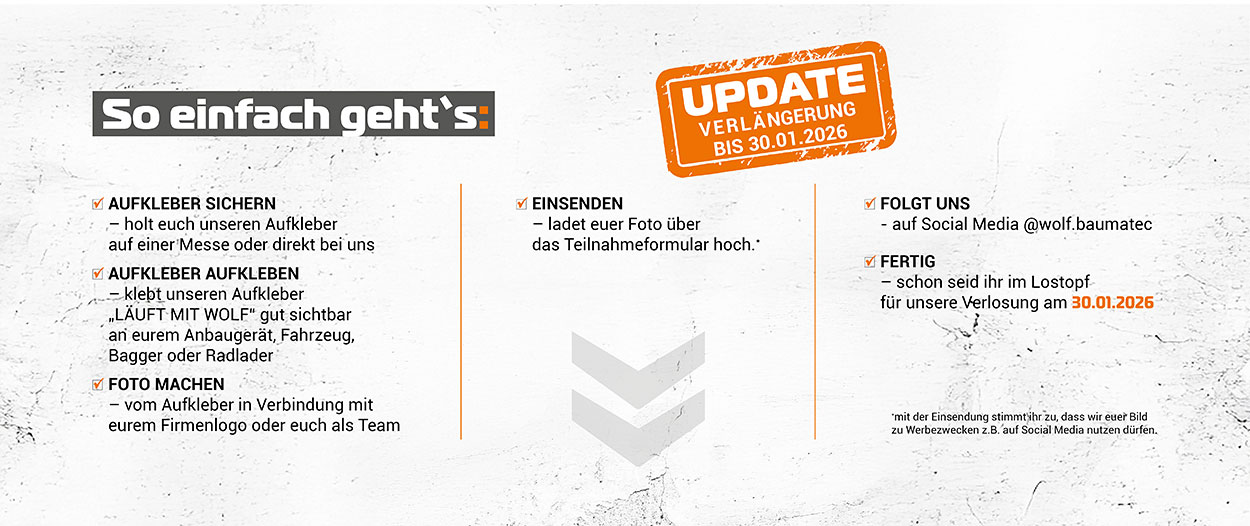 Wolf Gewinnspiel Anleitung