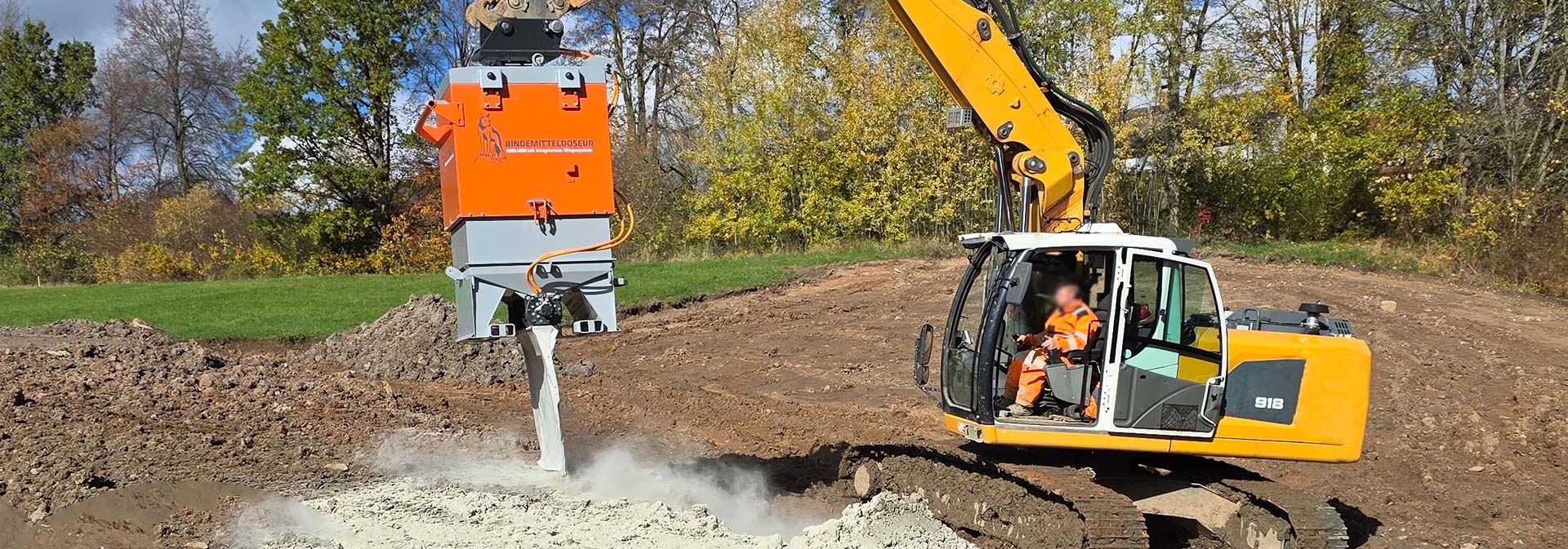 Wolf Bindemittelstreuer