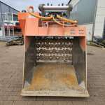 Separator Bodenaufbereitung Stabilisierung mit Mischwellen Bagger ab 18 t