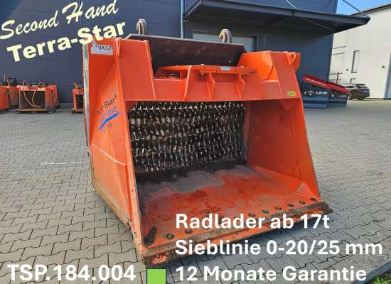 Separator für Radlader ab 17t Siebkörnung 0-20/25 mm TSP.184