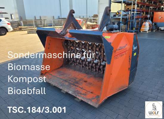 Separator speziell für Kompost, Bioabfall, Biomasse TSC.184/3