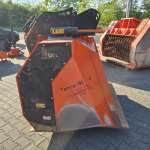 Separator TSC.154 zum Feinabsieben von Oberboden,Körnung 0-20/25mm - Adapter Bagger und Radlader kombiniert anbaubar