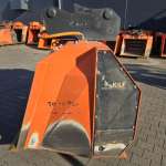 Separator TSC.154 zum Feinabsieben von Oberboden,Körnung 0-20/25mm - Adapter Bagger und Radlader kombiniert anbaubar