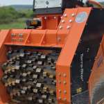 Separator TSP.124 mit Mischwellen zum Mischen, Aufschließen und Zerkleinern, Bagger ab 20t