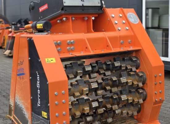 Separator TSP.124 mit Mischwellen zum Mischen, Aufschließen und Zerkleinern, Bagger ab 20t
