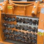 Separator TSE.074 mit Mischwellen M80X zum Mischen, Zerkleinern und Belüften - zur Bodenaufbereitung