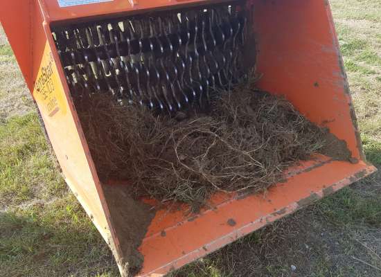 Separator TSE.103 zum Sieben Körnung 0-20/25 mm Bagger ab 6t Radlader ab 4t
