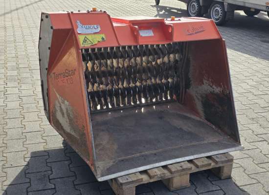 Separator TSE.103 für Bagger ab 6t Siebkörnung 0-20/25 mm
