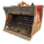 TSP.184.021 Separator TSP.184 mit Mischwellen M80X zum Mischen, Zerkleinern und Belüften - zur Bodenaufbereitung
