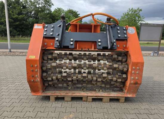 TSP.184.021 Separator TSP.184 mit Mischwellen M80X zum Mischen, Zerkleinern und Belüften - zur Bodenaufbereitung