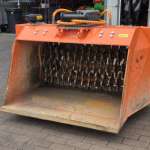 Separator TSC.153 zum Absieben von Oberboden, Absieben von Steinen, etc.