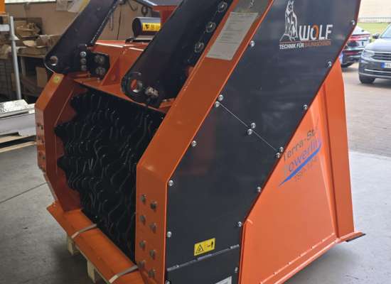 Separator TSP.124 mit Siebwellen S204 gepanzert