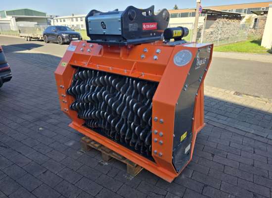 Separator TSC.134 mit Siebwellen zum Absieben von Oberboden