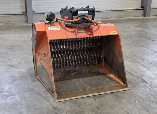 Wolf Separator Terra-Star TSE.103 mit Siebwellen Körnung 0-20/25 mm