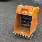 Wolf Separator Terra-Star TSE.054 mit Siebwellen Körnung 0-15/20 mm Bagger ab 2,2t