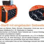 Separator mit Kreuzscheiben zum Zerkleinern von schwieriger Erde oder vorbereiten von Erde für Flüssigboden