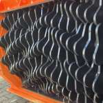 Wolf Separator TSC.154 mit Siebwellen Körnung 0-20/25 mm Gehäuse gebraucht, Wellen neu