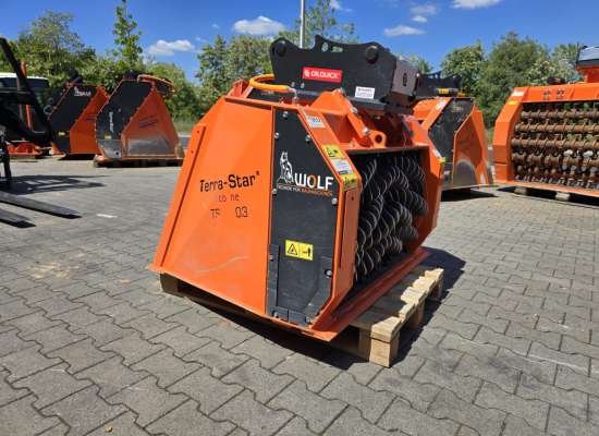 Wolf Separator Terra-Star TSE.103 mit Siebwellen Körnung 0-20/25 mm