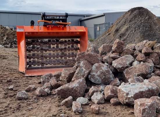 Terra-Star TSC.154 Mischwellen, Bodenaufbereitung Körnung 0-60/80 mm