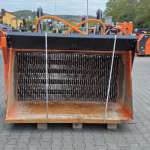 Separator mit Pentascheiben zum Feinabsieben, Trennabstand 8mm ergibt eine Körnung 0-12/15mm