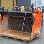 Separator mit Pentascheiben zum Feinabsieben, Trennabstand 8mm ergibt eine Körnung 0-12/15mm