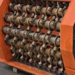 Terra-Star TSP.155 mit Mischwellen für extreme Einsätze in nasser Erde für Bodenverbesserung und Kalk untermischen