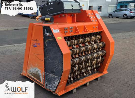 Terra-Star TSP.155 mit Mischwellen für extreme Einsätze in nasser Erde für Bodenverbesserung und Kalk untermischen