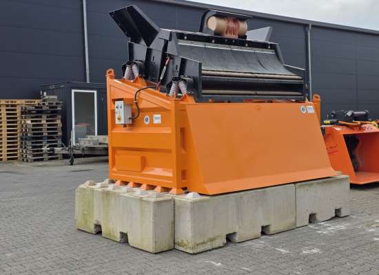 Flachdeckersieb 3 Fracktionen