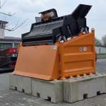 Flachdeckersieb 3 Fracktionen