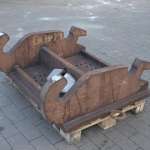 Kopfplatte / Adapterlatte Verachtert CW 55