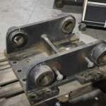 Kopfplatte, Adapterplatte CAT 340 F ME-Stiel Festanbau