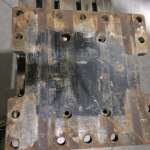 Kopfplatte, Adapterplatte CAT 340 F ME-Stiel Festanbau