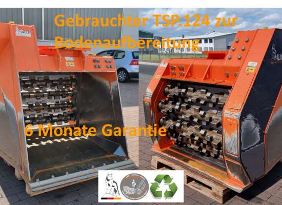 Terra-Star TSP.124 für Bagger ab 20t Mischwellen zum Bodenaufbereiten