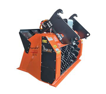 Schaufelseparator TSC.134 Rückseite