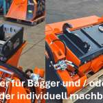 Mischschaufel Betonmischer 100 Liter Inhalt