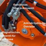 Mischschaufel Betonmischer 100 Liter Inhalt