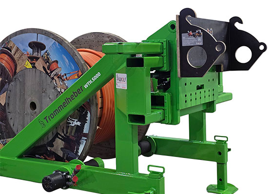 Wolf Trommelheber seitliche Ansicht